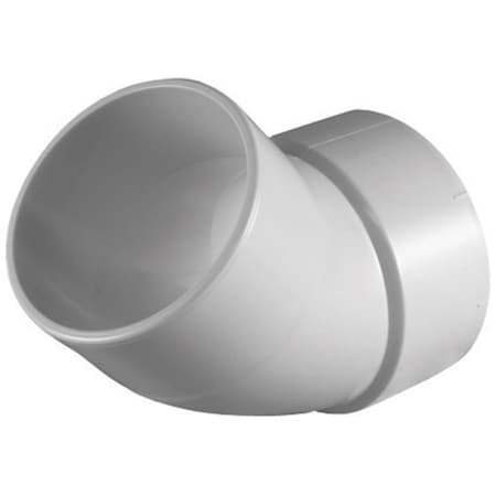 Charlotte Pipe And Foundry PVC-Dwv 45 deg Street Elbow 3 in. 42631